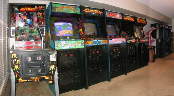 Williams Cabinet Arcade Game Lineup
